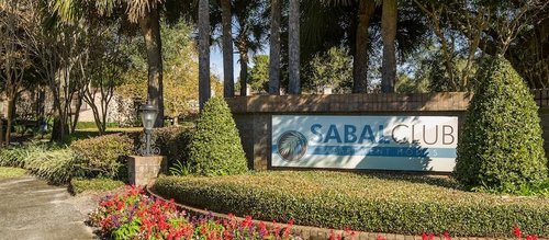 Sabal Club sign