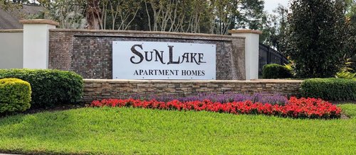 sun lake sign