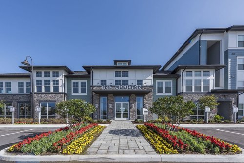 Front of building
